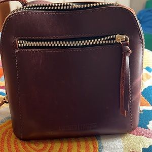 Portland leather cognac large Luna